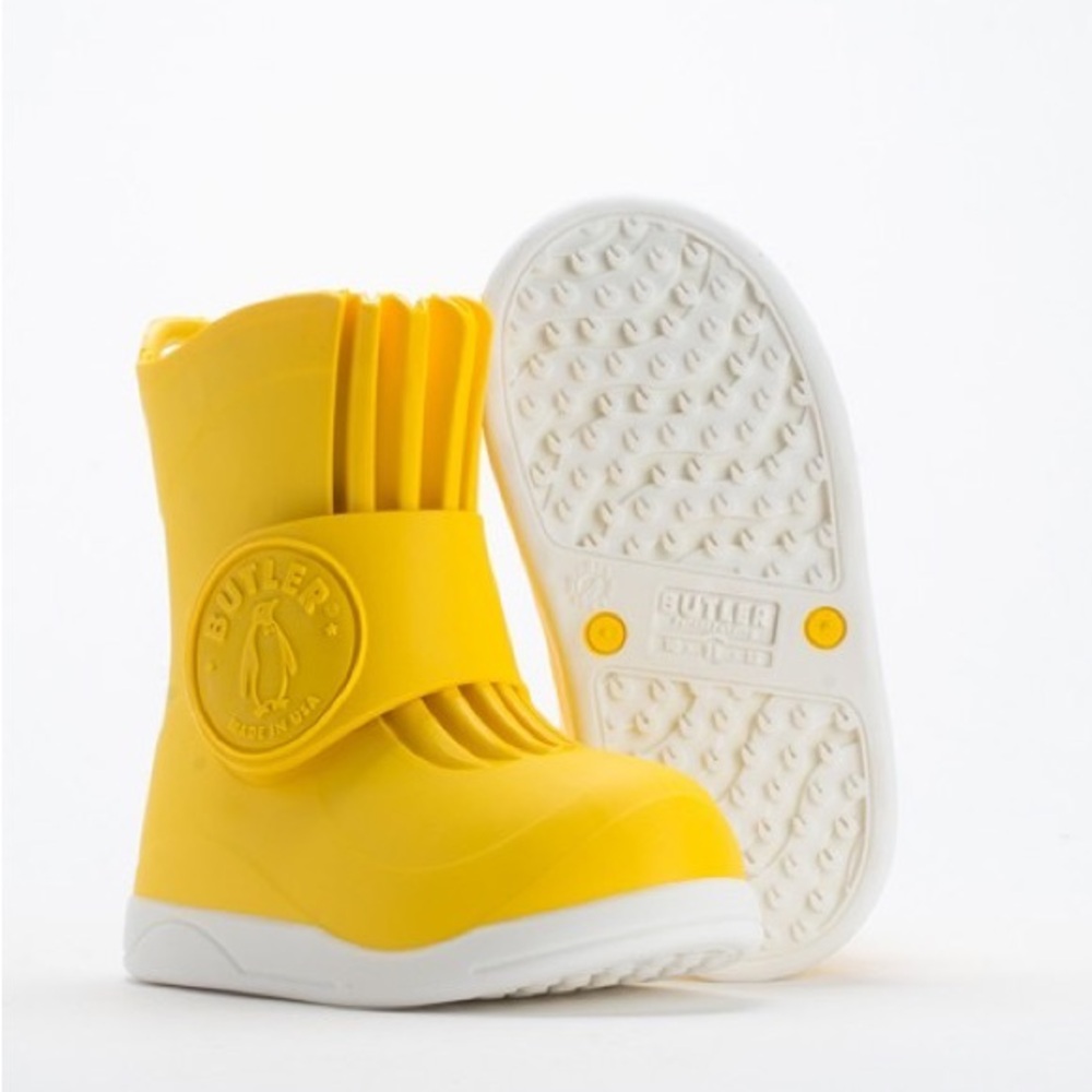 Butler Kids Yellow Boots